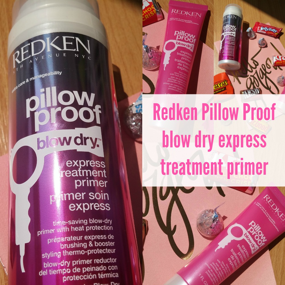 Redken Pillow Proof blow dry express treatment primer Love Leah