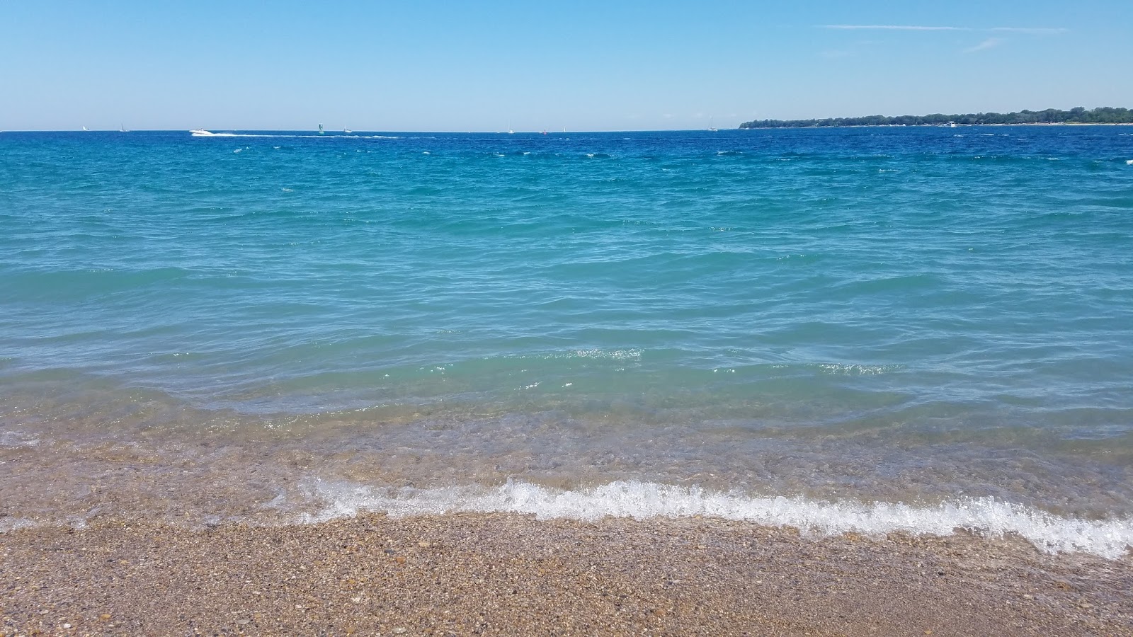 Across North America Lighthouse Park Beach In Port Huron Michigan The Beach Offers Sand For Kids To Build A Castle And Beautiful Stones Those Into Rock Collecting