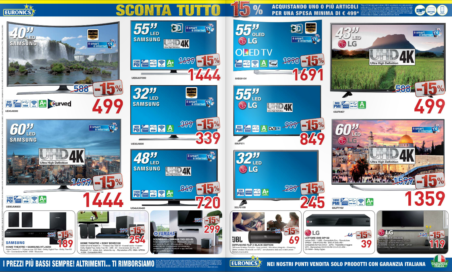 Ultimo Volantino Euronics gruppo Tufano nuovo 5 Febbraio a 23 Febbraio