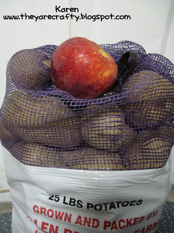 They Are Crafty Storing Potatoes