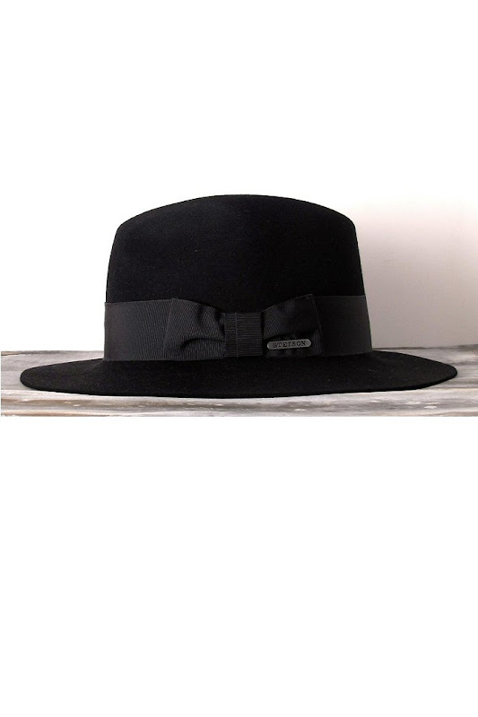 Chapeau femme Stetson noir Iona