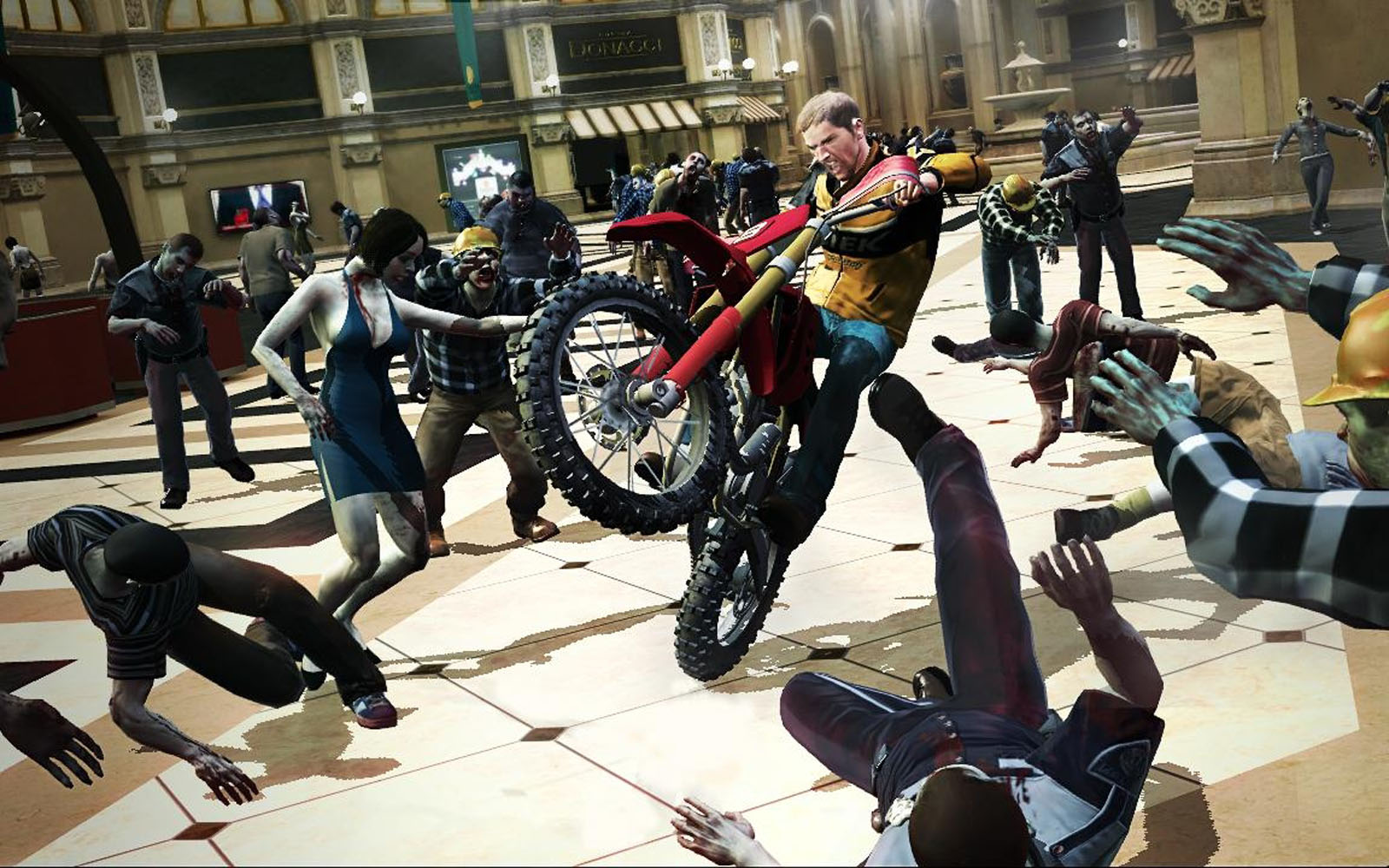 Игра где на мотоцикле зомби. Dead Rising 2. Dead Rising 2 (Xbox 360).