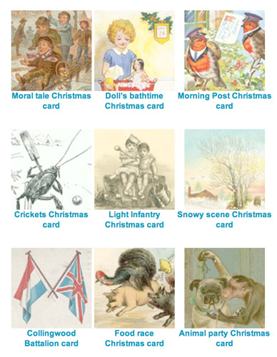MAKING A MARK: Christmas e-cards 2011 - by artists, art galleries and