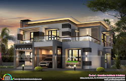 kerala contemporary plans september modern houses floor starts architecture keralahousedesigns exterior indian double architect paint front layouts layout courtyard facilities