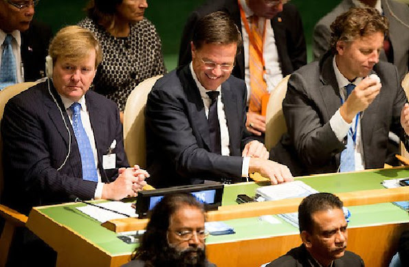 King Willem Alexander and Queen Maxima attended the 70th session of the UN General Assembly at the UN headquarters