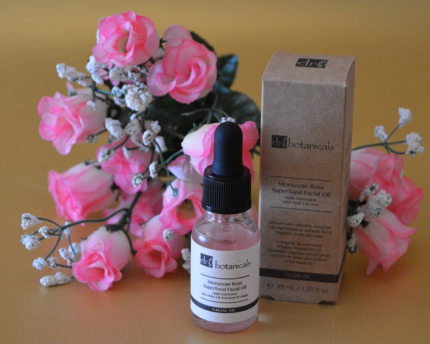 El aceite facial ?Moroccan Rose Superfood Facial Oil? de DR.BOTANICALS