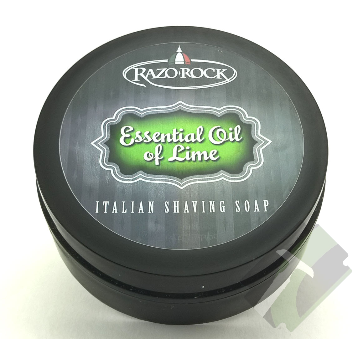 RazoRock’s Essential Oil of Lime Shave Soap