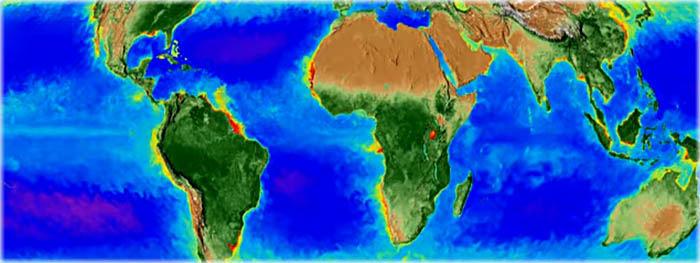 veja a Terra respirar vista do espaço