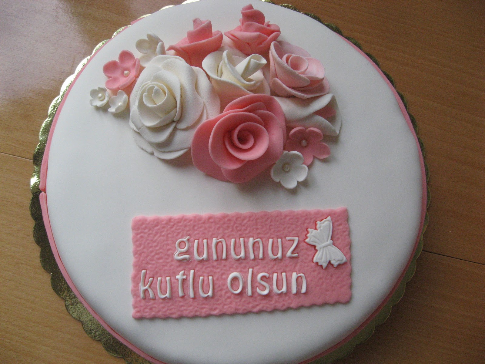 Butik pasta kurabiye tasarımı ÖĞRETMENLER GÜNÜ PASTASI
