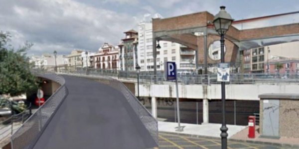 La rampa de postigo de Los Abades de Málaga La rampa de postigo de Los Abades de Málaga