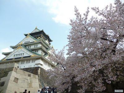 大阪城と桜 大阪城と桜