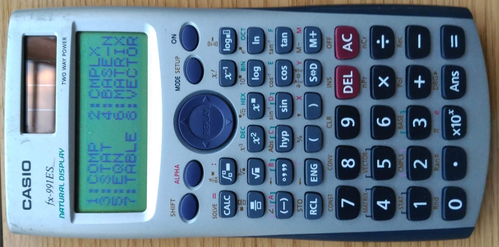 Theta Calculator 570es Plus Casio Fx-991ES Plus 2nd Edition