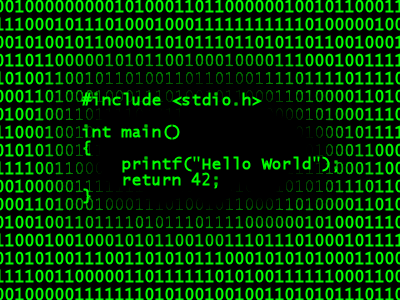 Programa en lenguaje C que imprime en pantalla "Hello World"