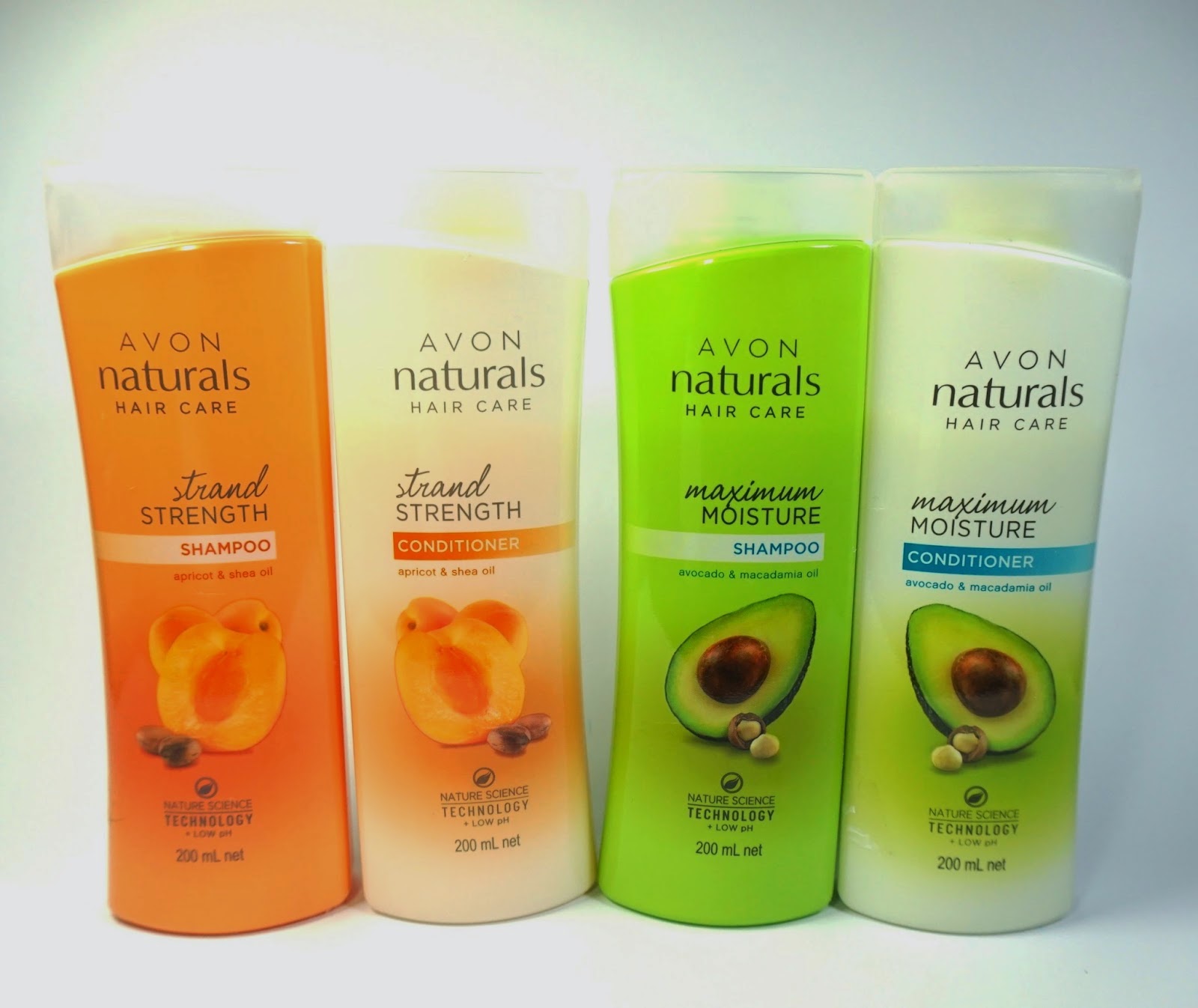Avon Naturals Shampoo and Conditioner and 2in1 Shampoo and