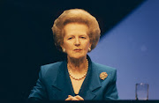  Britain's first woman prime minister . margaret thatcher style 