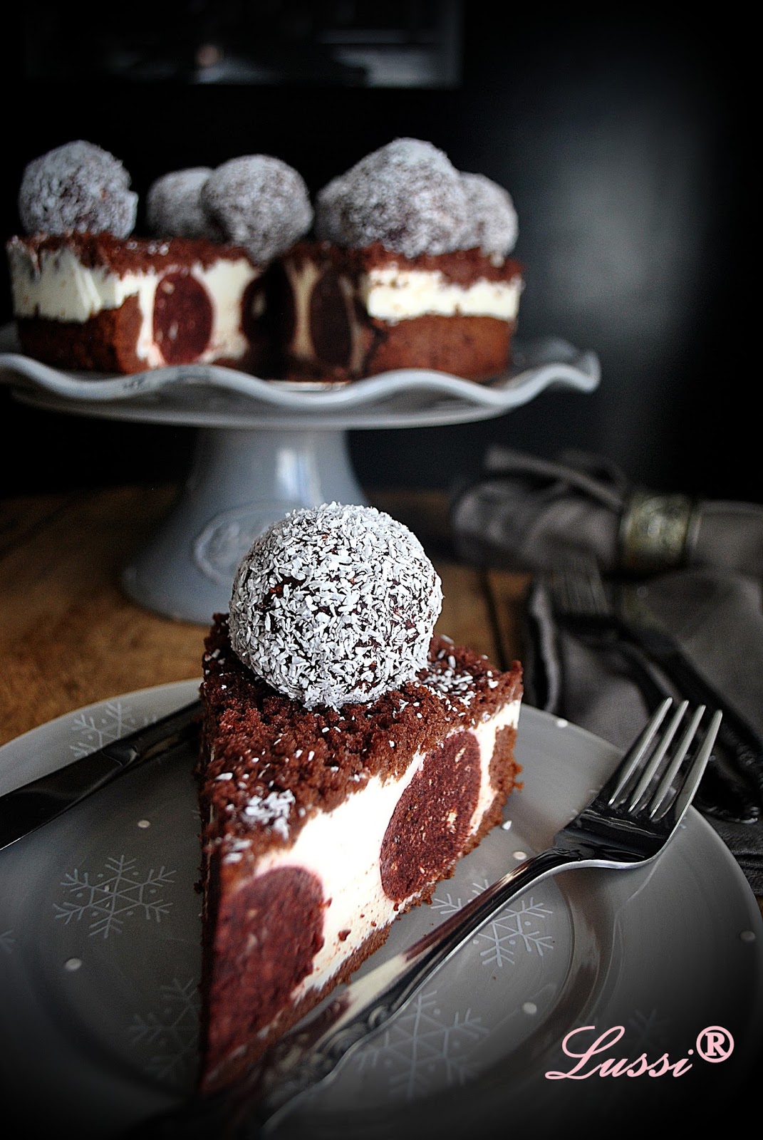 Lussi`s World of Artcraft Лесна торта с шоколадови топчета / Chocolate