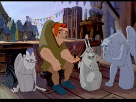 Quasimodo gargoyles The Hunchback of Notre Dame animatedfilmreviews.filminspector.com