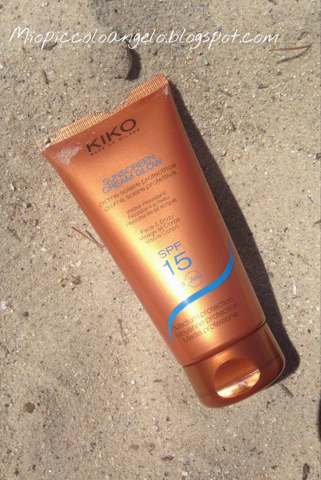 PiccoloAngelo: Crema solar Kiko Milano crema autobronceadora kiko