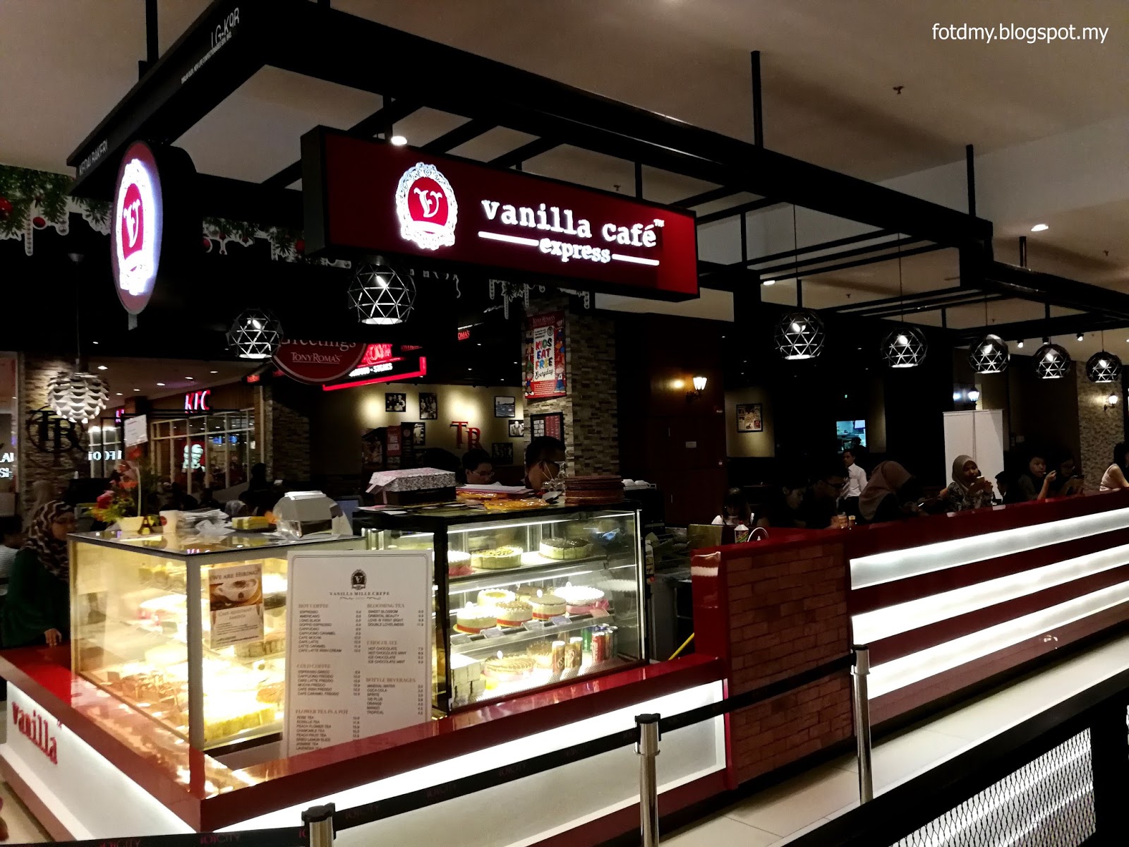 Are you ready to eat? Vanilla Cafe Express IOI City Mall