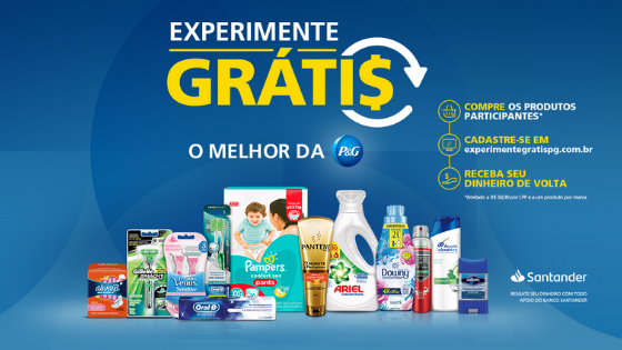 Experimente Grátis Pampers - Descubra P&G