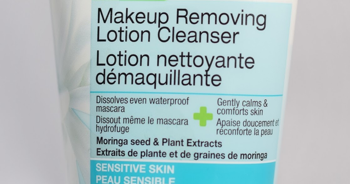 Manicure Manifesto Garnier Clean+ Makeup Removing Lotion Cleanser Review