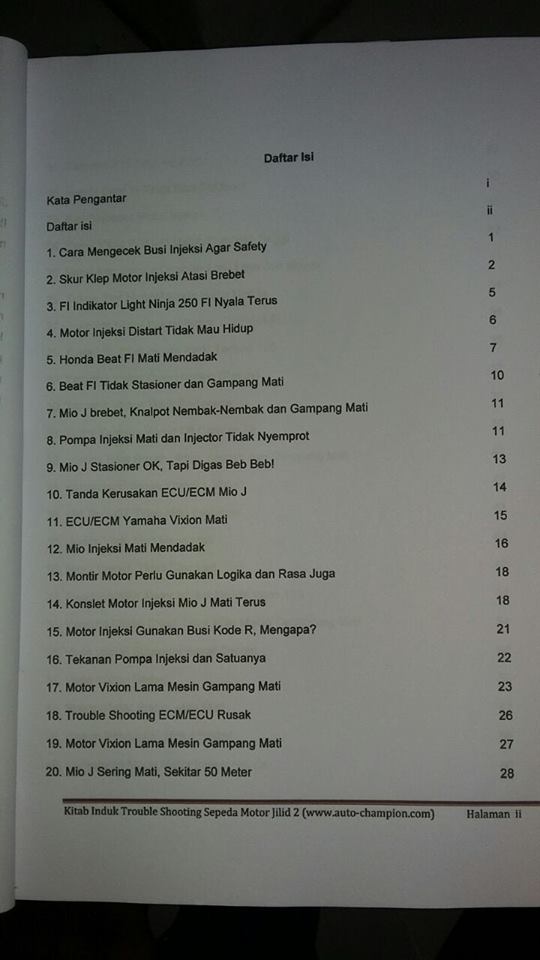daftar isi materi injeksi daftar isi materi injeksi