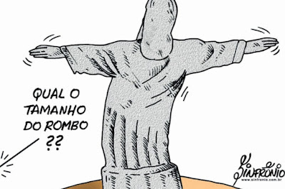 Resultado de imagem para rio falido charge