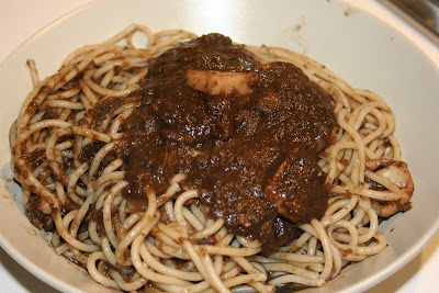 spaghetti al nero di seppia