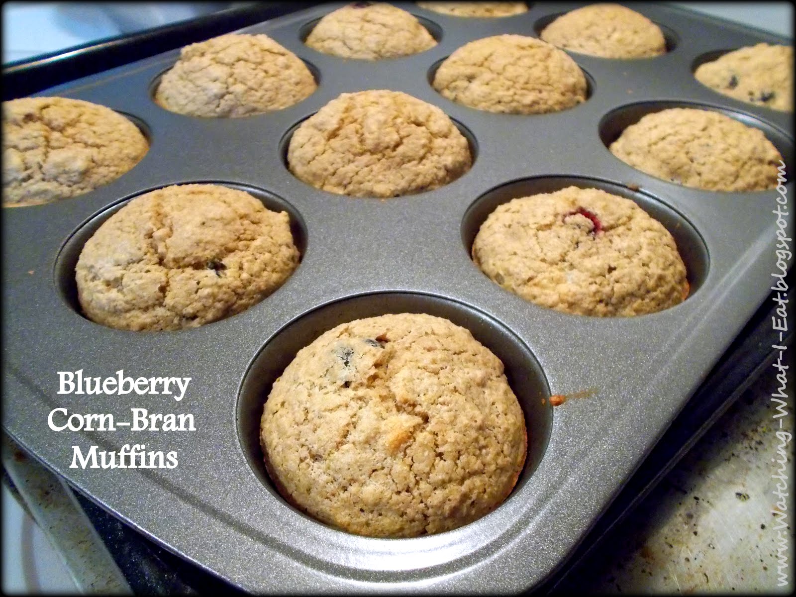 Watching What I Eat Blueberry CornBran Muffins The 8Week