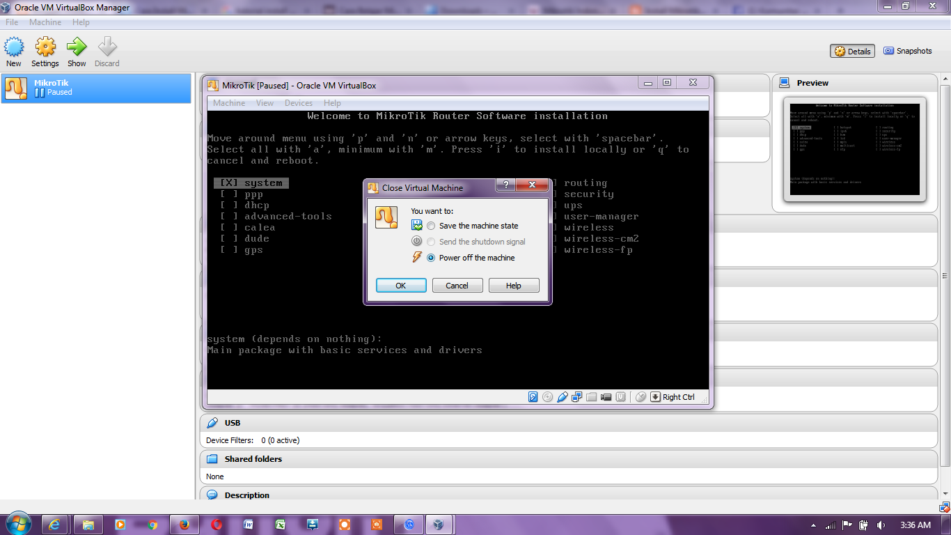 mikrotik os virtualbox