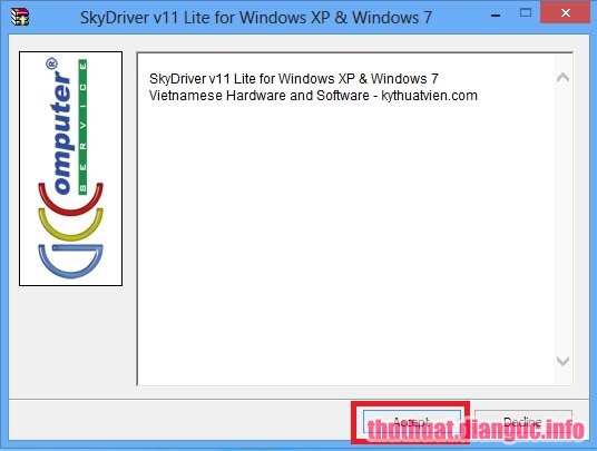 Download SkyDriver 11 – Driver Offline Full cho windows 7 8 8.1 XP mới nhất