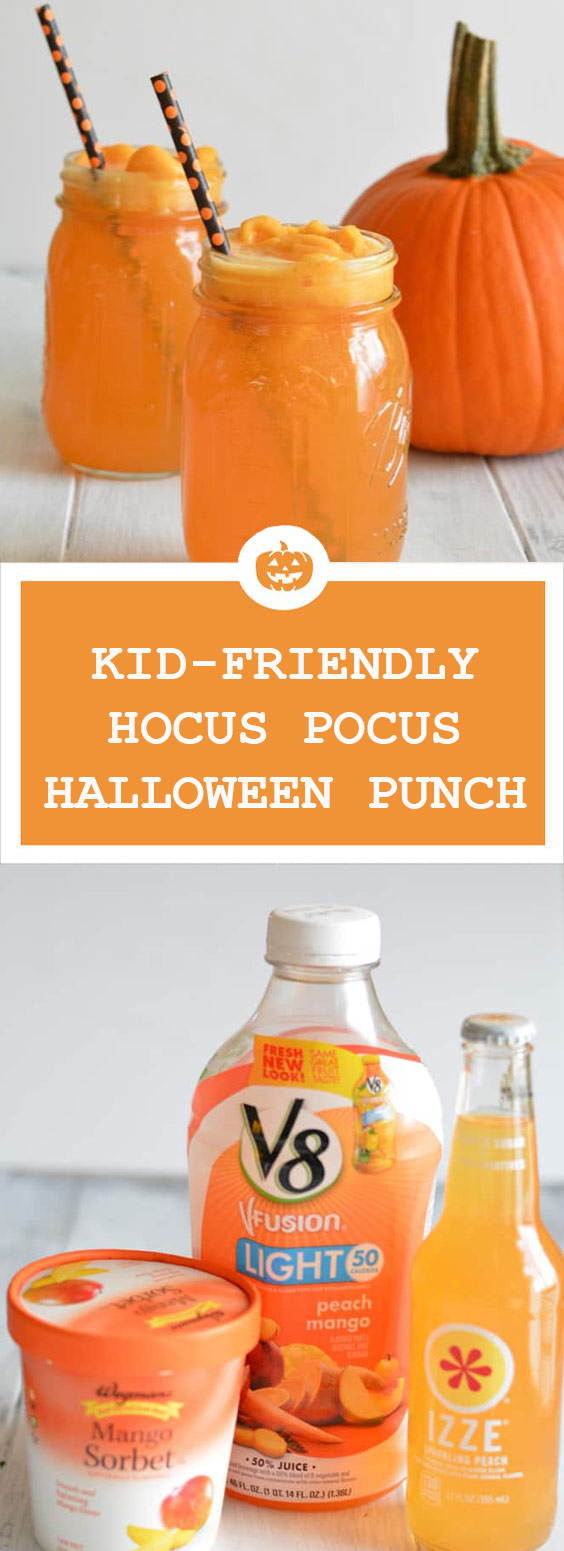 Kid-Friendly Hocus Pocus Halloween Punch