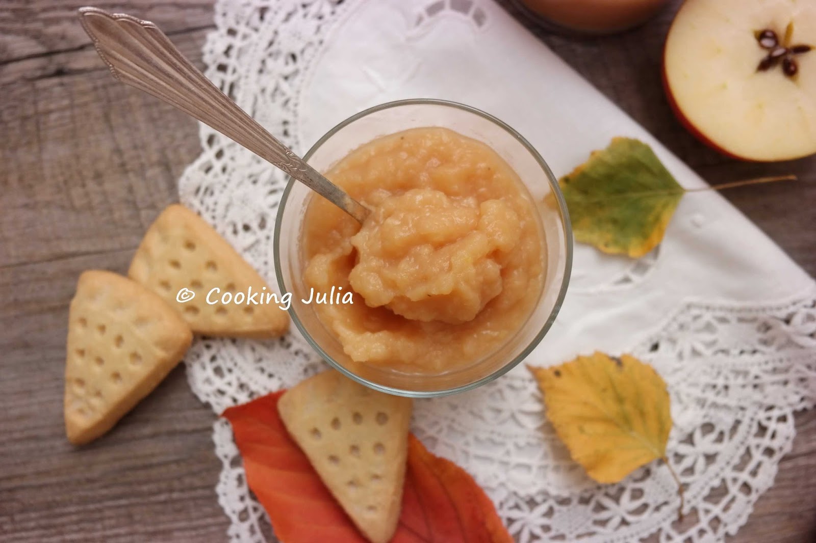 COOKING JULIA COMPOTE LÉGÈRE DE FRUITS D'AUTOMNE