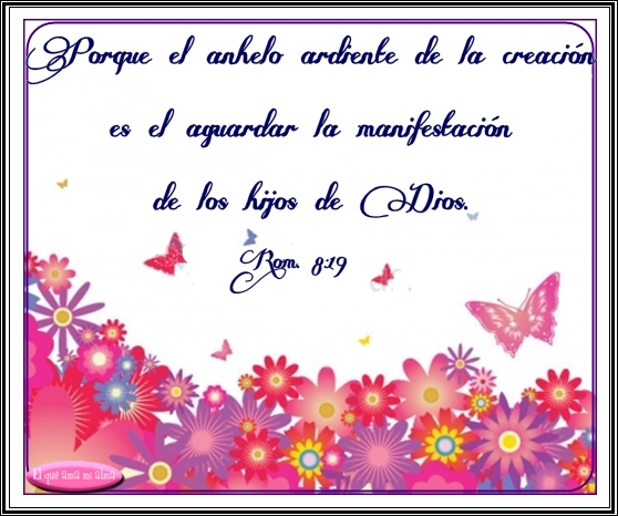 Postales Cristianas:El que ama mi alma: Llevando bendición en el nombre ...