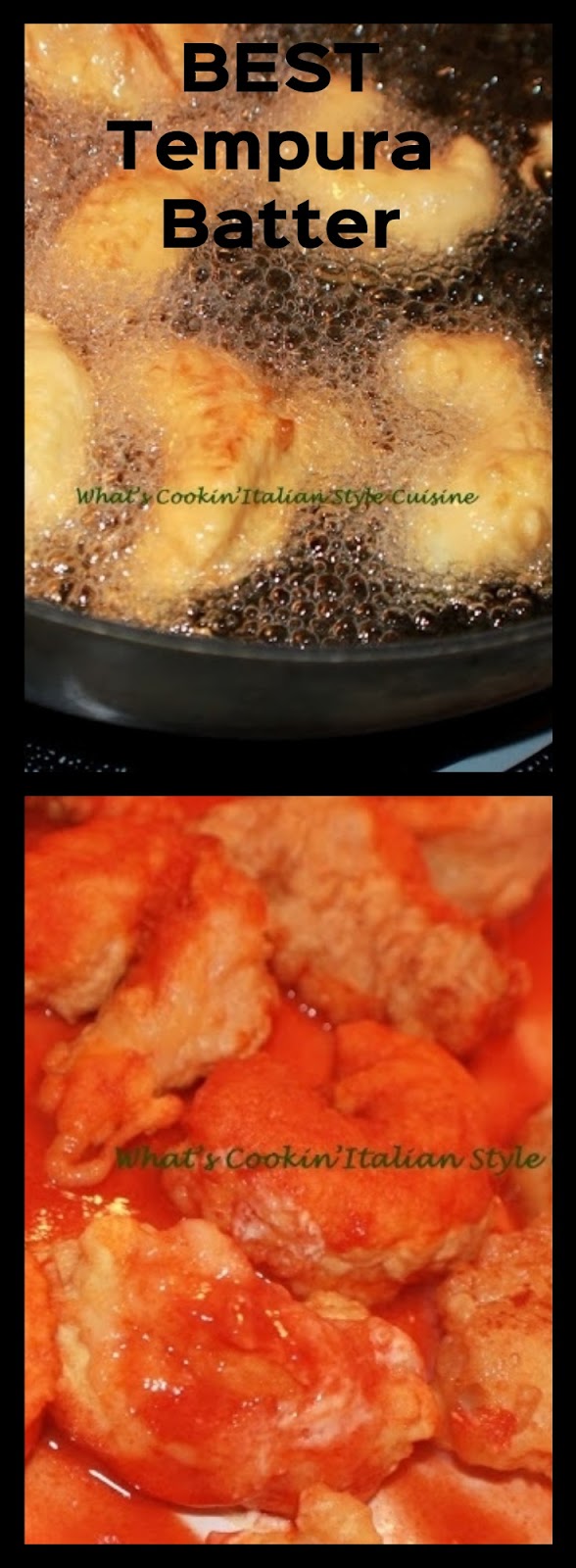 Best Tempura Batter Ever What's Cookin' Italian Style Cuisine