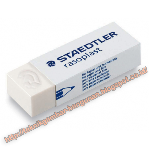 Penghapus Untuk Menggambar | Teknik Gambar Bangunan