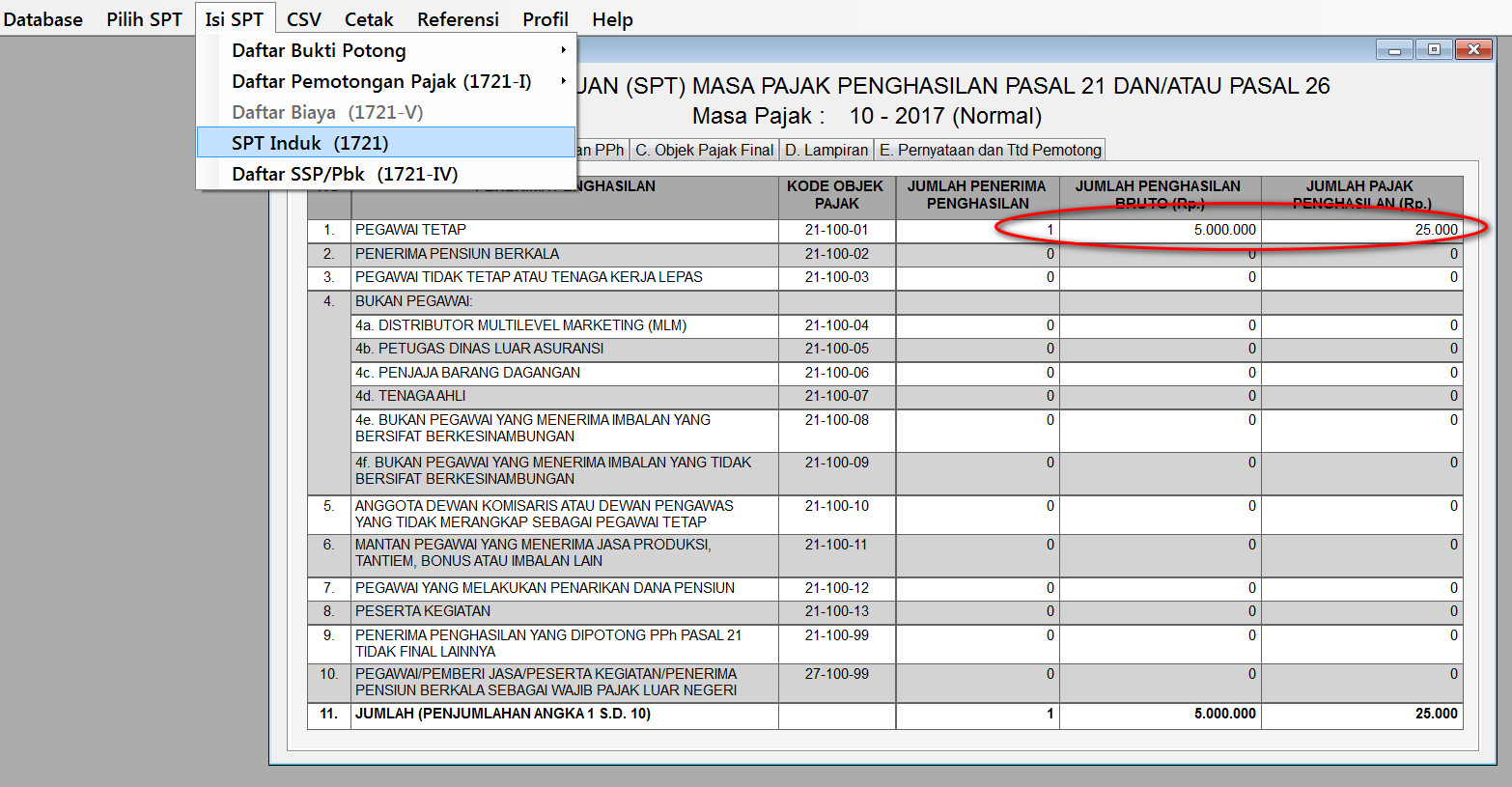 Cara Lapor E Spt Pph 21 Masa Desember Seputar Laporan