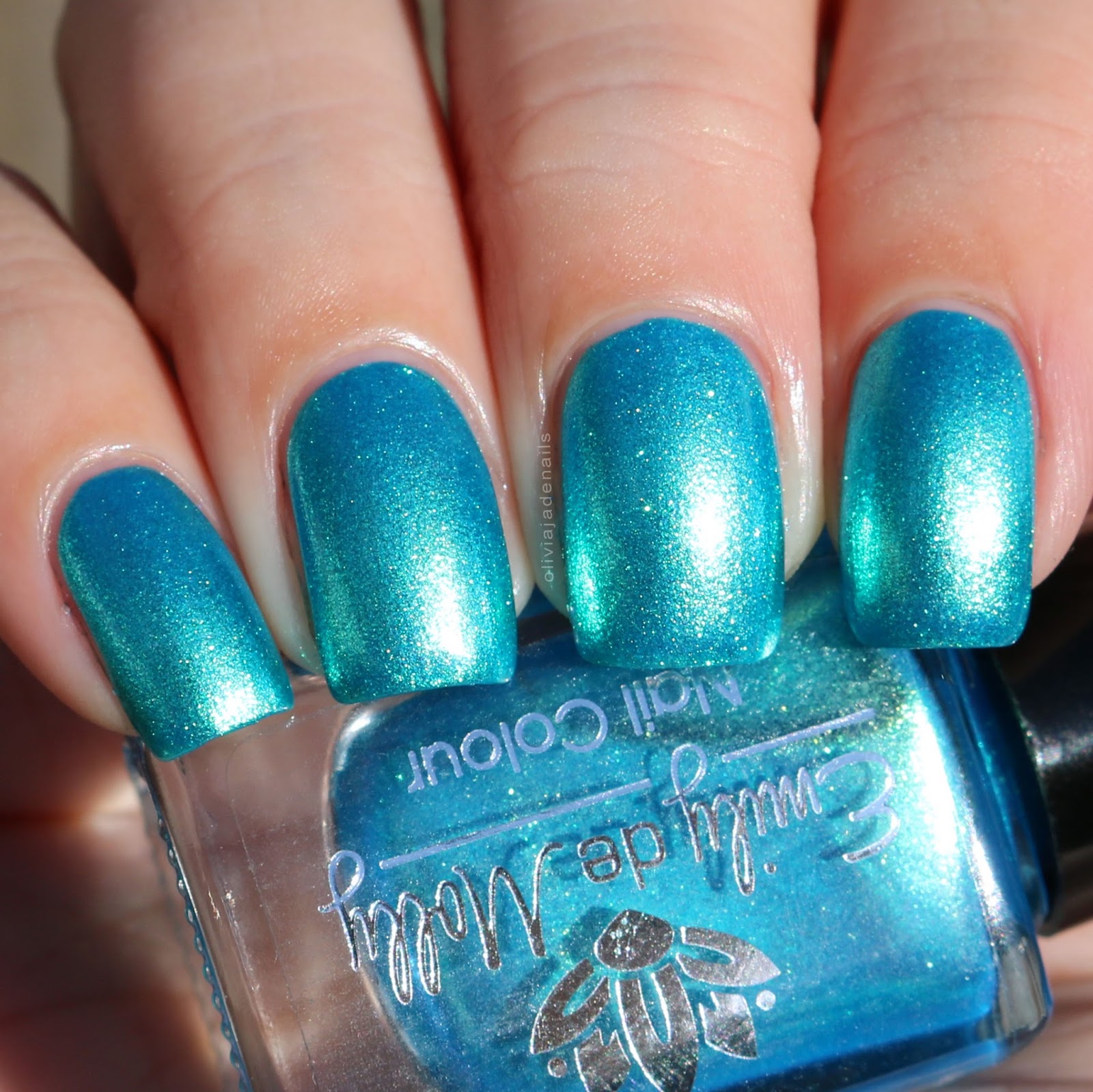 Emily de Molly Water Balance swatched by Olivia Jade Nails