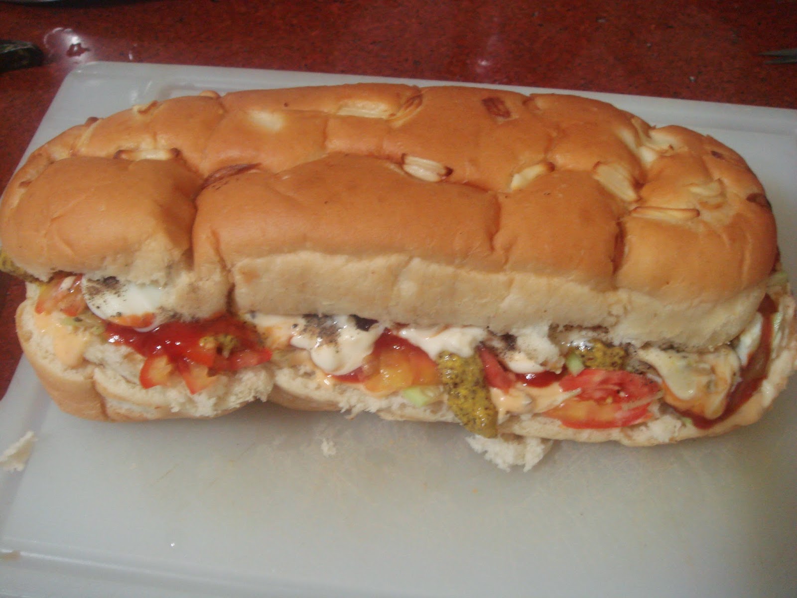 Flavors & Spices of India Recipe Of Jumbo Sandwich