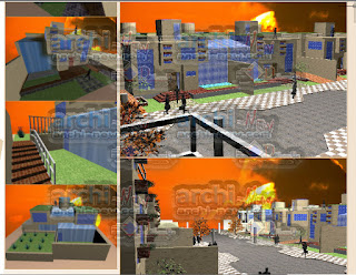 download-autocad-cad-dwg-file-bioclimatic-fire-fighting-urban-housing-3d