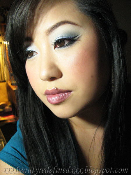 BeautyRedefined by Pang: Holiday Makeup Look - Frosted Blue