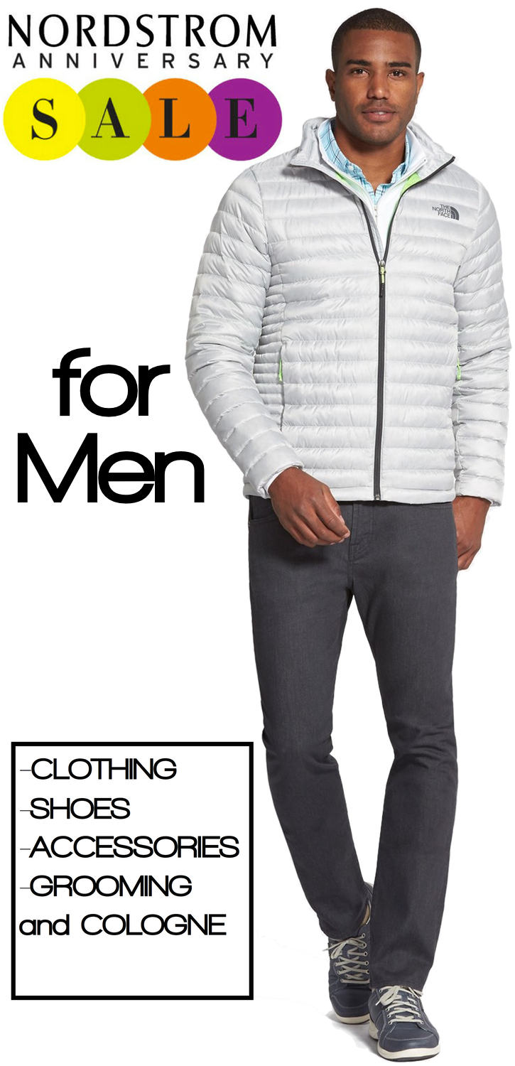 The North Face Jacket, Peter Millar Sweatshirt, Bonobos Sport Shirt & 7 For All Mankind® Jeans