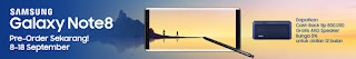 Promo Pre-order Samsung Galaxy Note8 Promo Pre-order Samsung Galaxy Note8