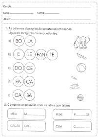 Ligue-às figuras correspondentes