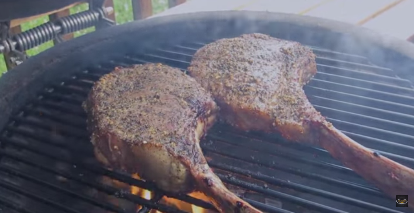 How to cook Tomahawk Ribeyes steak on the grill How to Cook Filet