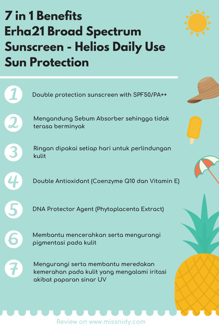 review helios daily use sun protection - missnidy
