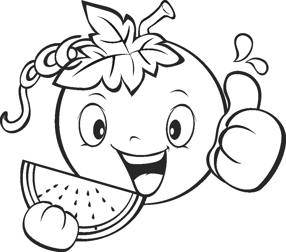 Coloring Pages Of Oranges 25