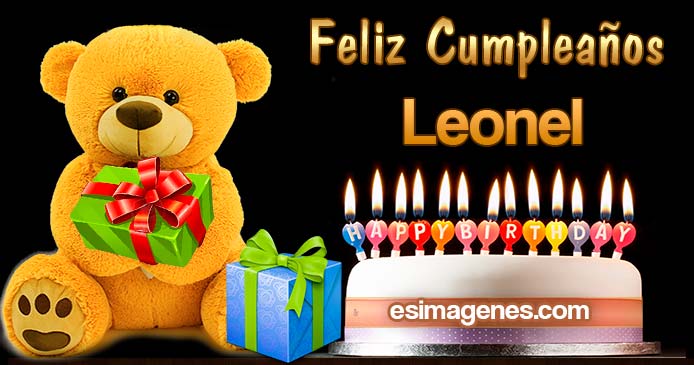 Feliz Cumpleanos Leonel