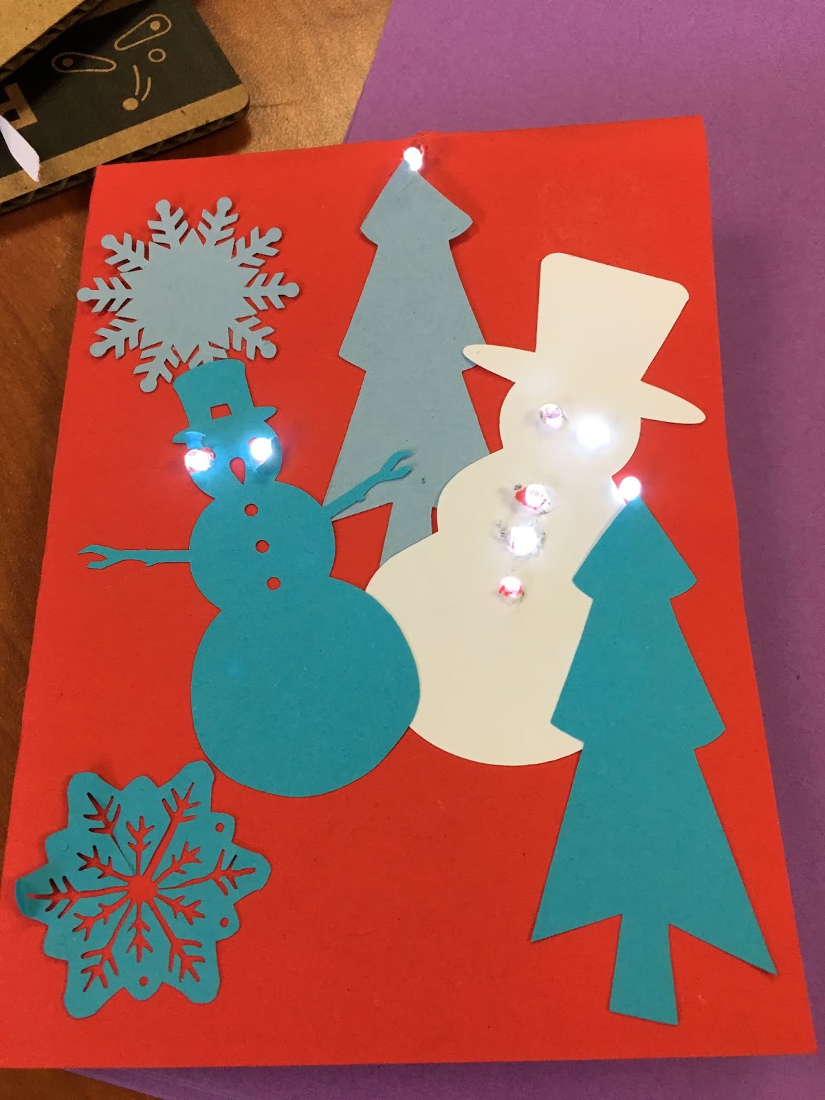 Create Make Learn Day 12 Making can light up your day