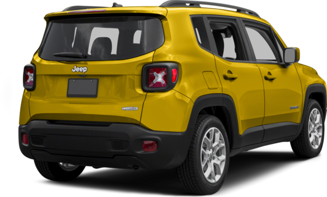 2016 Jeep Renegade Sport 4X4 rear 3/4 view Rear 3/4 view of 2016 Jeep Renegade Sport